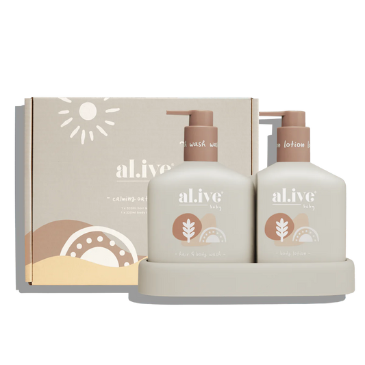 Alive Body - Baby Hair & Body Duo - Calming Oatmeal