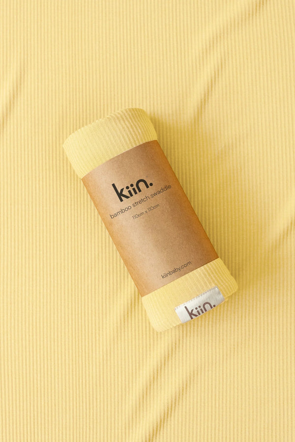Kiin Baby - Buttercup Bamboo Stretch Swaddle