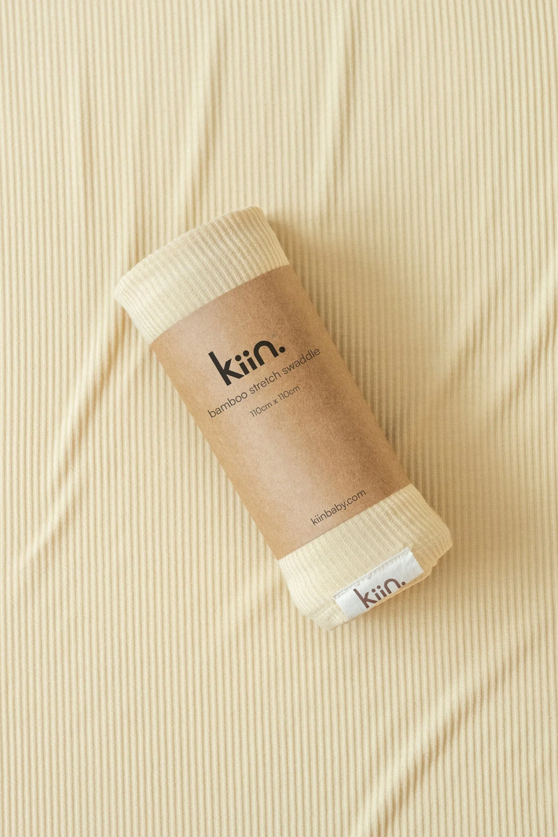 Kiin Baby - Oat Bamboo Stretch Swaddle