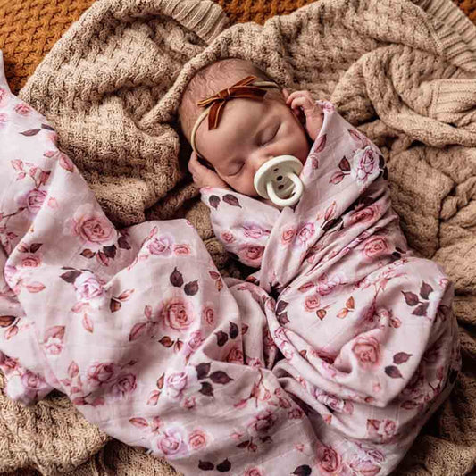 Snuggle Hunny Kids-Blossom Organic Muslin Wrap