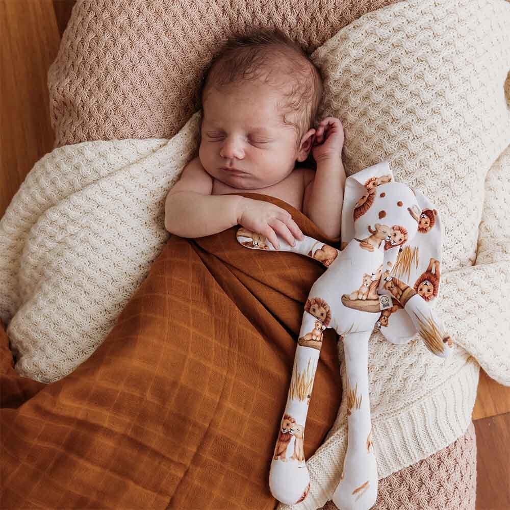 Snuggle Hunny Kids- Bronze Organic Muslin Wrap