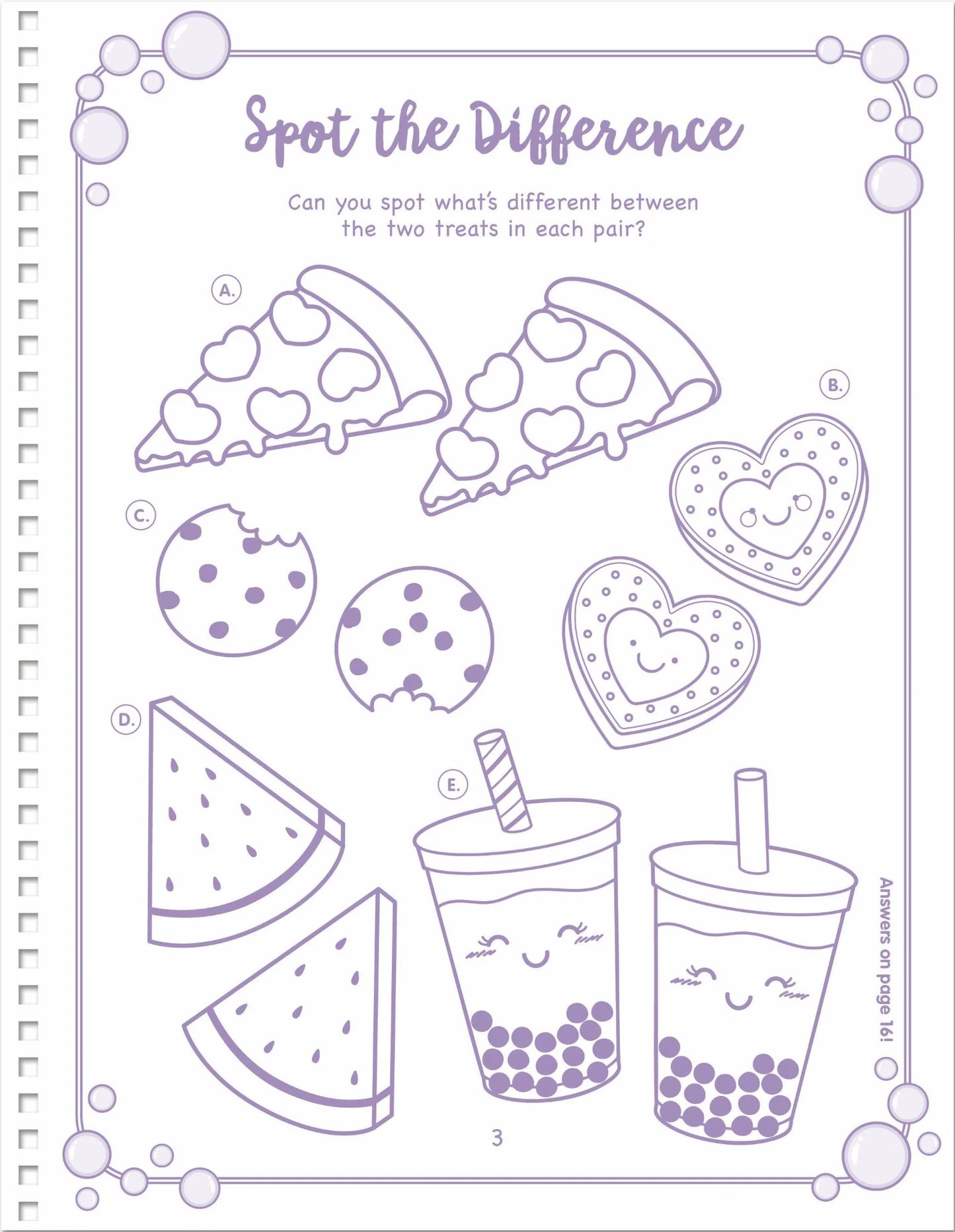 Scratch Art Book- Bubble Tea