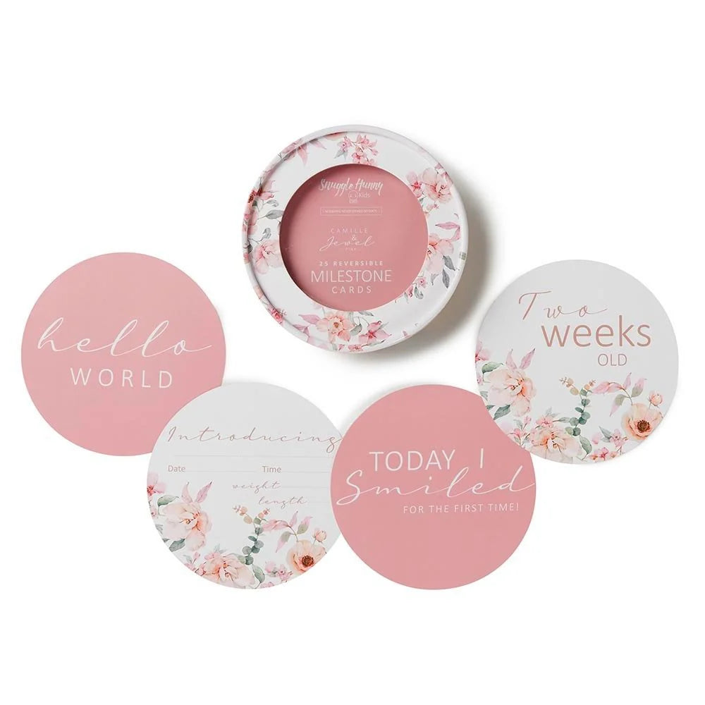Snuggle Hunny - Camille & Jewel Milestone Cards