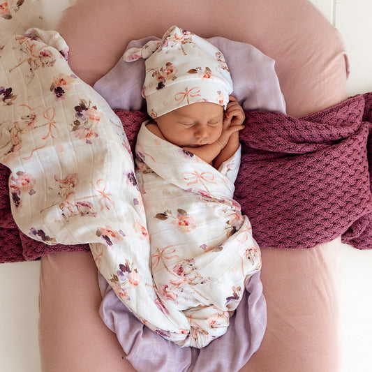 Snuggle Hunny - Carousel Organic Muslin Wrap