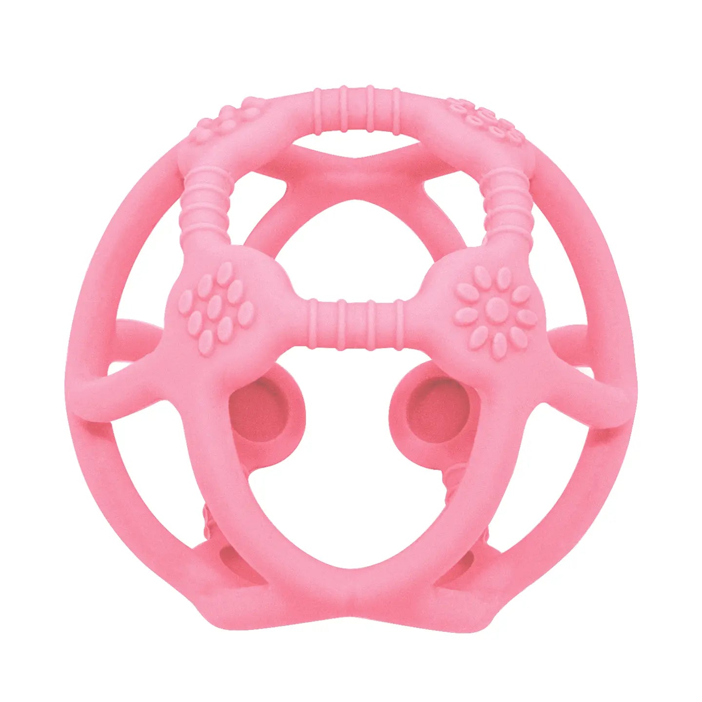 Playground- Light Pink Silicone Teething Ball