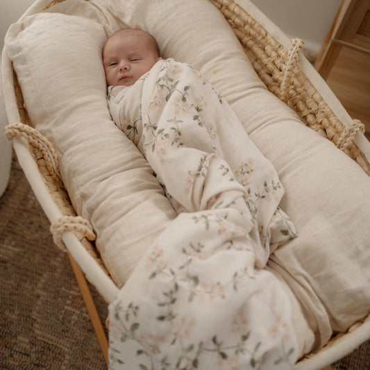 Pop Ya Tot- Fleur Blank Swaddle Wrap