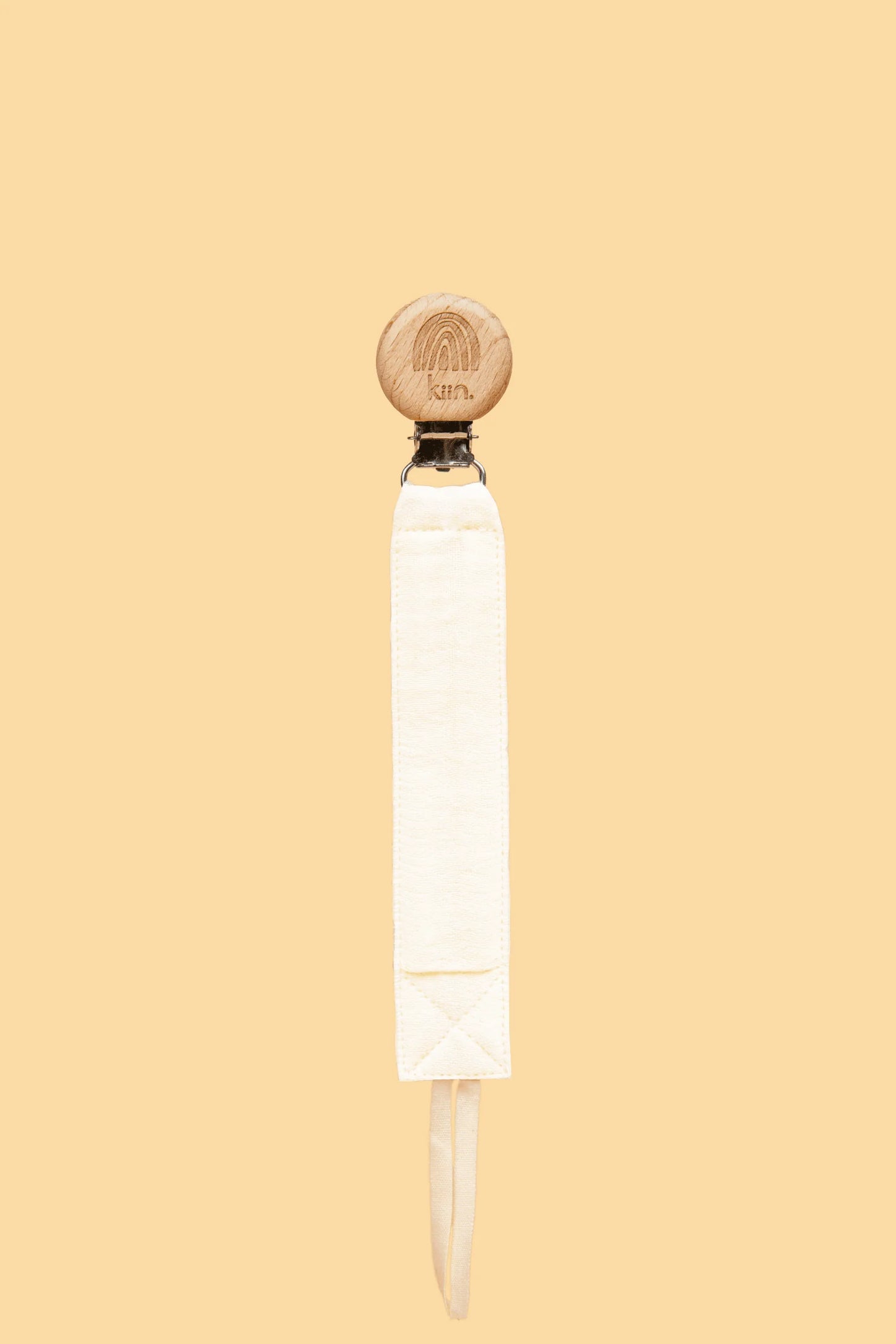 Kiin Baby - Ivory Cotton Dummy Clip