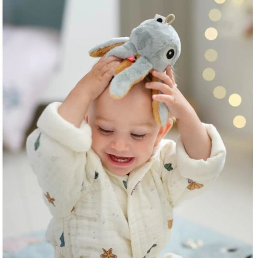 Done by Deer - Tiny Rattle Jelly- Blue