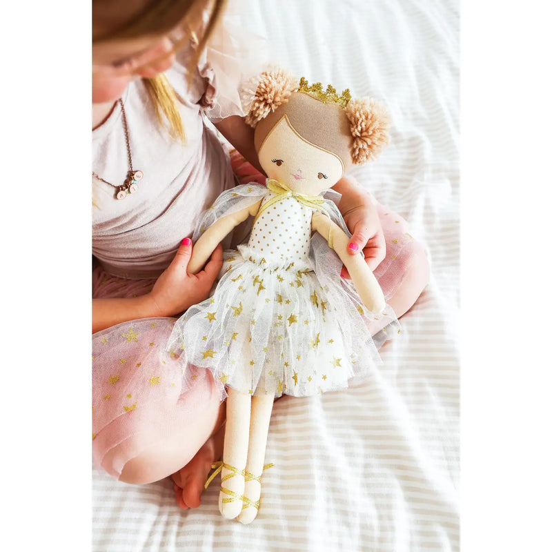 Alimrose- Poppy Princess Strawberry Blonde - Ivory - 48cm