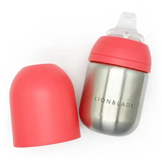 Lion & Lady - Sippy Spout Stainless Steel Cup