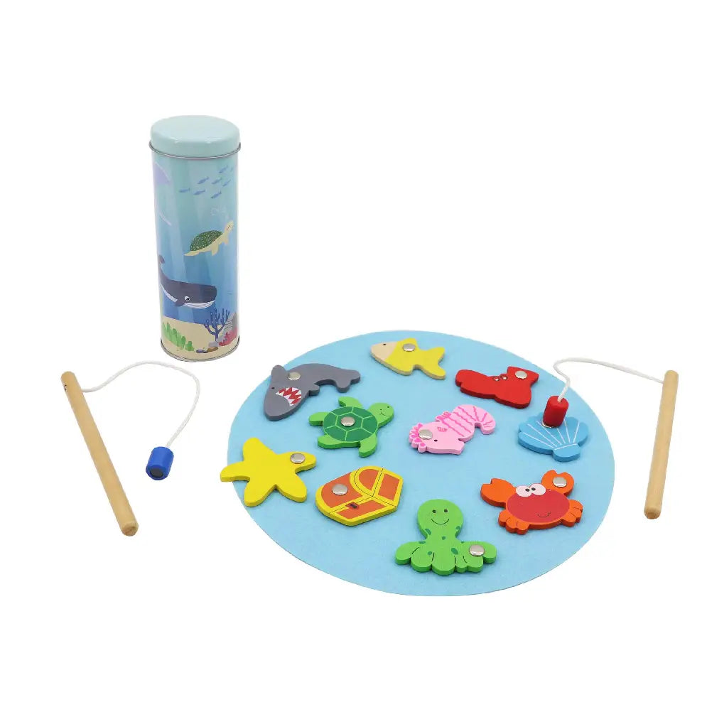 Toys Link- Fishing Game in A Tin