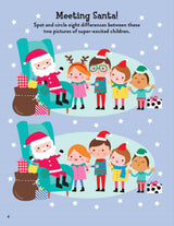Lake Press - Santa & Friends Festive Elves Puffy Sticker Book