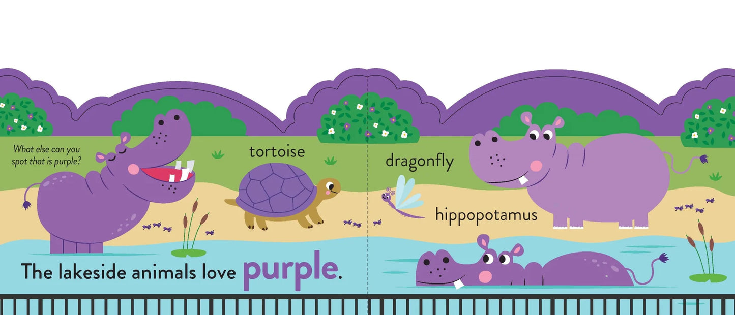 Chunky Scenes Board Book- At The Zoo