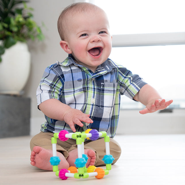 Fat Brain Toys Quubi |Sensory Discovery Cube