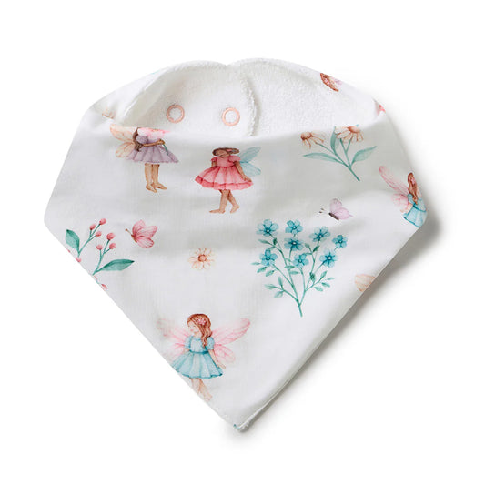 Snuggle Hunny Kids- Fairy Garden Dribble Bib