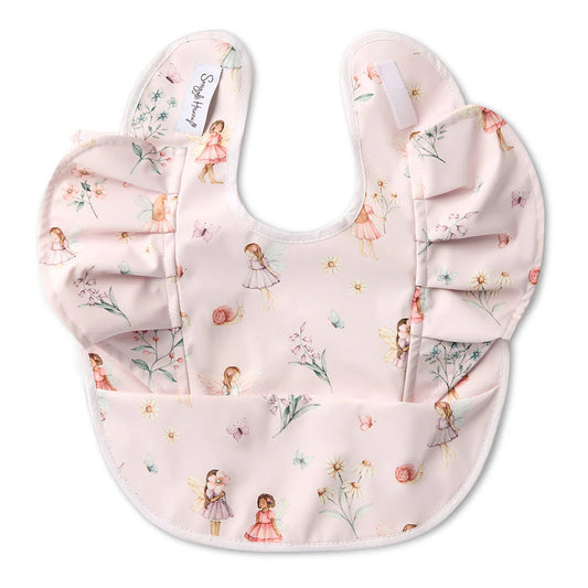 Snuggle Hunny Kids- Fairy Dust Frill Waterproof Bib