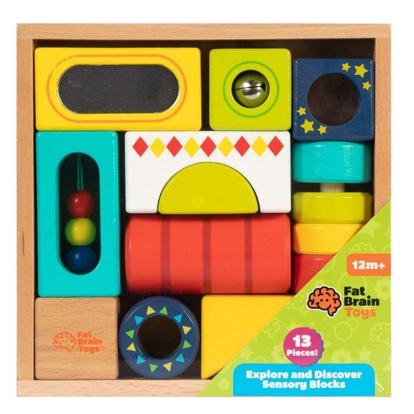 Fat Brain Toys- Discovery Sensory Blocks