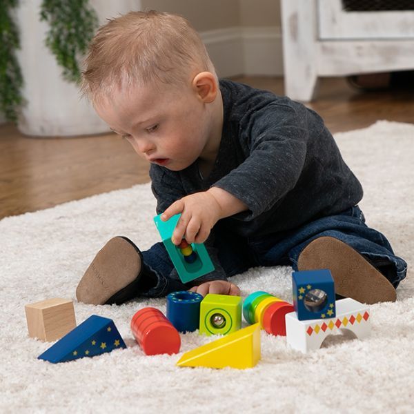 Fat Brain Toys- Discovery Sensory Blocks