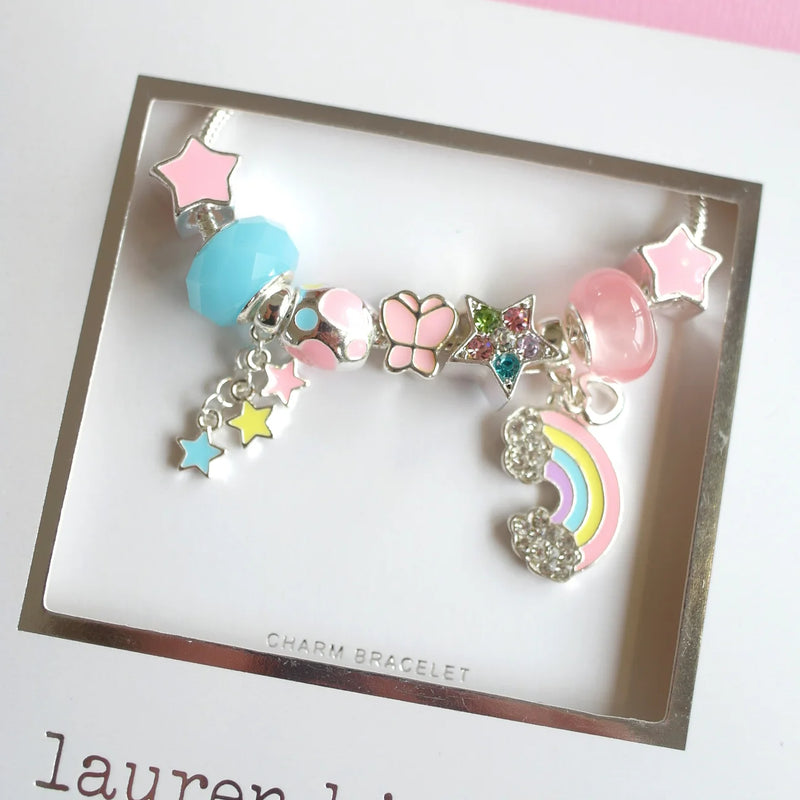 Lauren Hinkley Jewellery- Somewhere Over The Rainbow Charm Bracelet