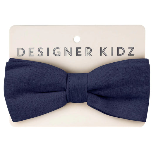 Designer Kidz- Navy Bow Tie