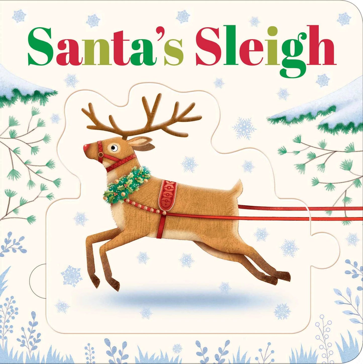 Lake Press - Connect A Book Santa's Sleigh