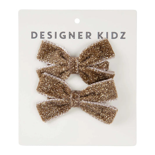 Designer Kidz- Gold Clips