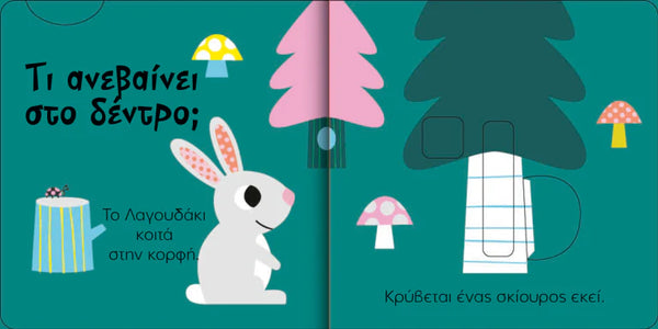 Search, Find, Say:Animals of Then Forest- Greek Book