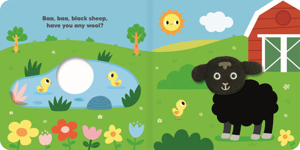 Ba Ba Black Sheep- Finger Puppet Board Book