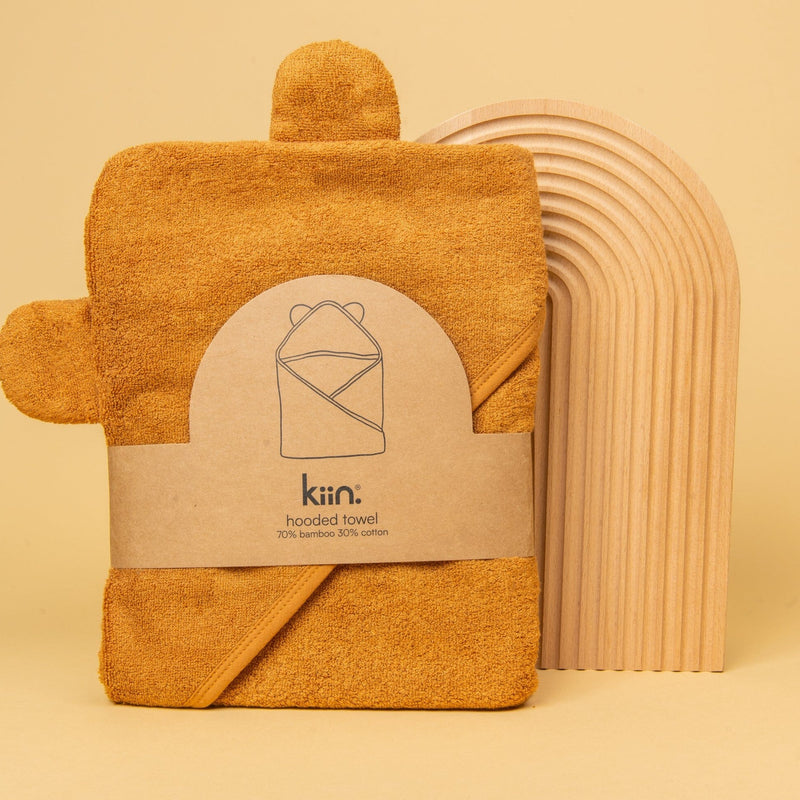 Kiin Baby - Hooded Towel - Caramel