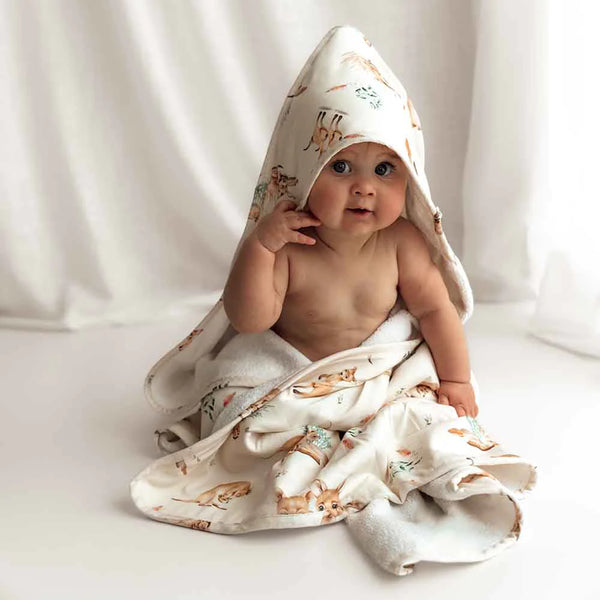 Snuggle Hunny Kids- Hooded Towel- Kanga