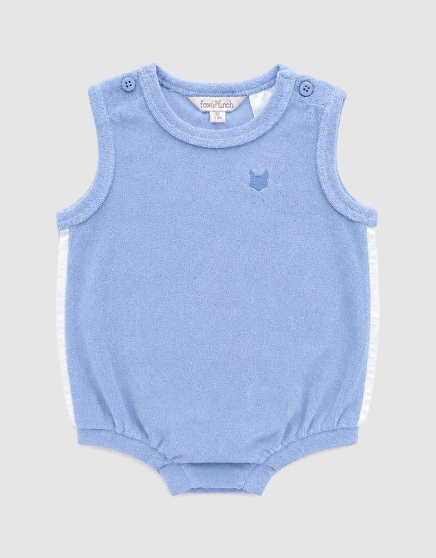 Fox & Finch -  Havana Organic Terry Stripe Bodysuit