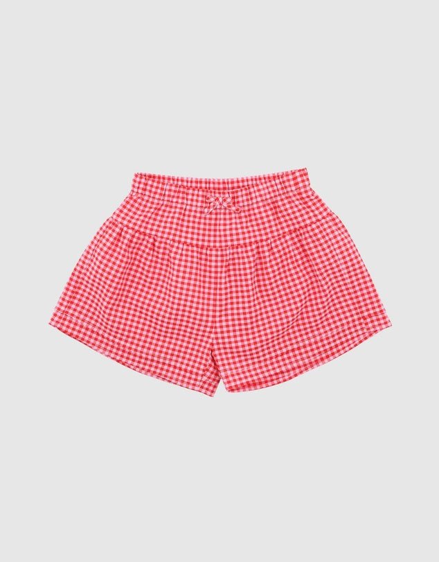 Minihaha - Sundae Gingham Shorts 3-7Y