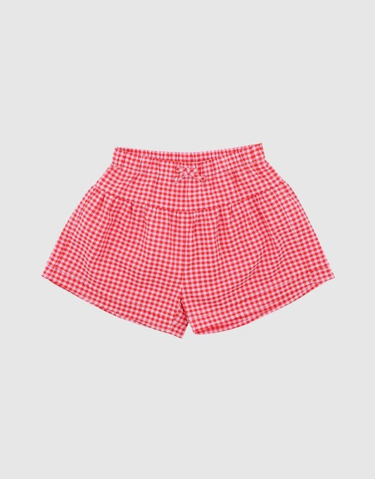 Minihaha - Sundae Gingham Shorts 3-7Y