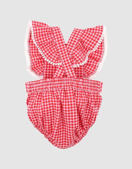 Minihaha - Sundae Gingham Bodysuit