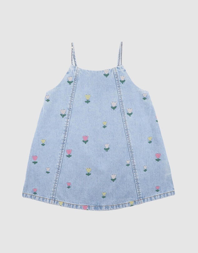 Minihaha - Sundae Denim Tulip Dress