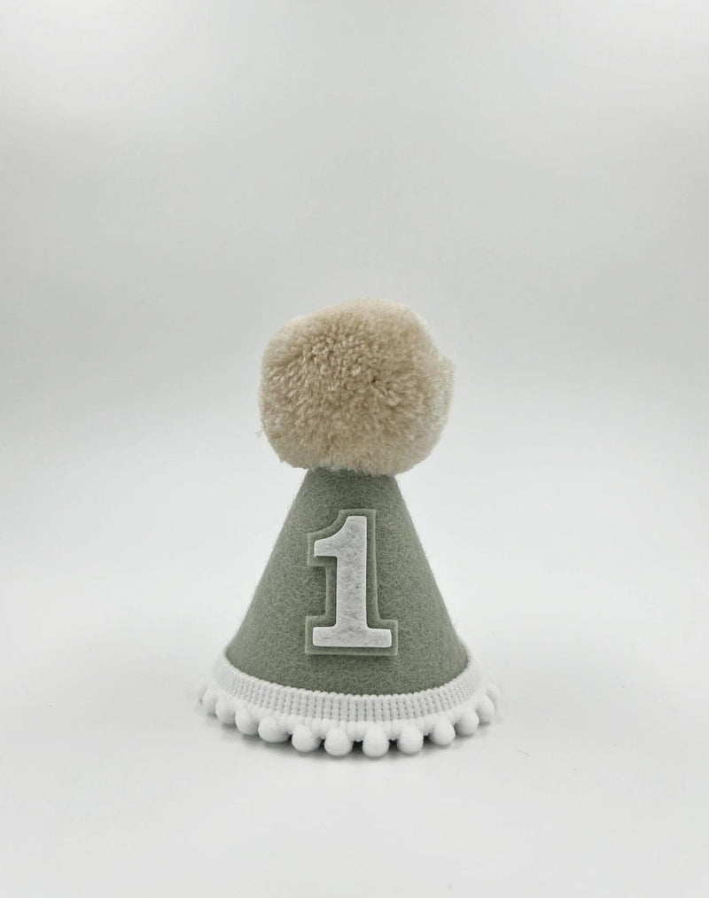 Nash & Willow - Party Hat- Mineral Green