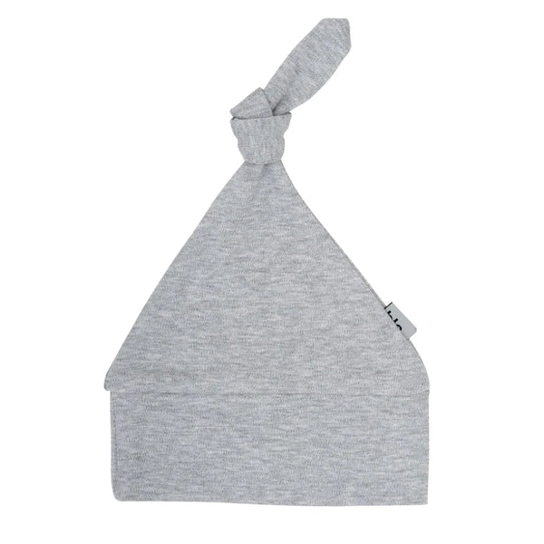 Basic Label Co- Knotted Beanie - Stone Grey