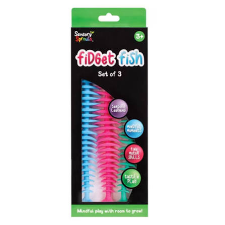 Sensory Sprouts - Fidget Fish 3pk