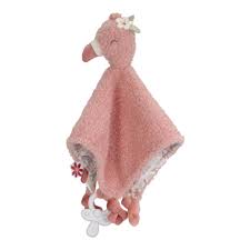 Little Dutch - Safari Friends Cuddle Cloth Flamingo
