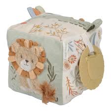 Little Dutch - Safari Friends Soft Activity Cube