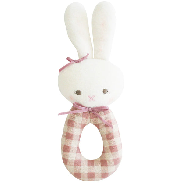 Alimrose- Bunny Grab Rose Linen Check