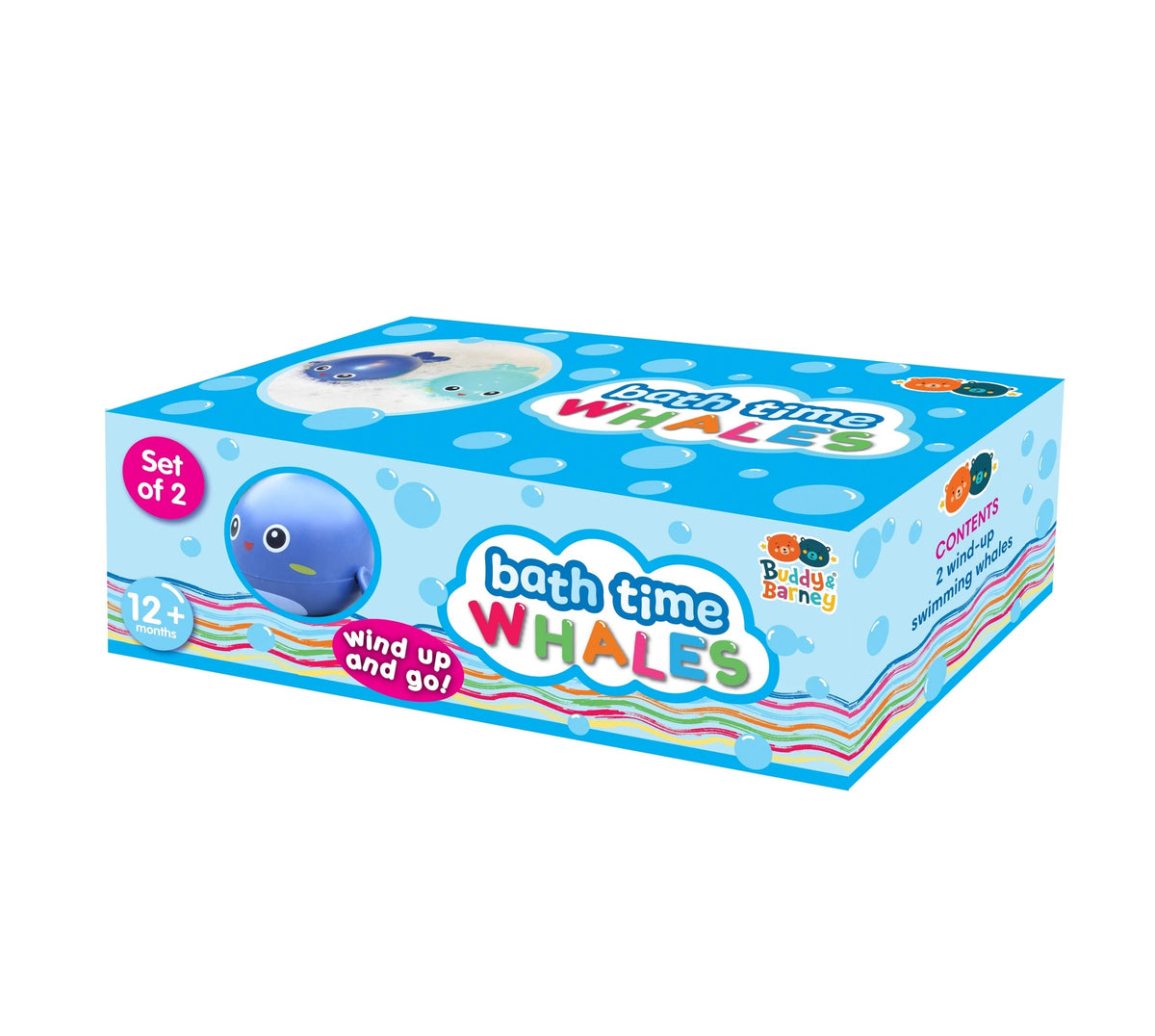 Buddy & Barney - Bath Time Wind Up Whales
