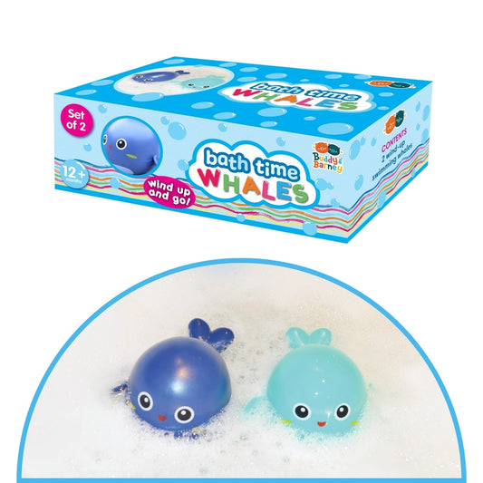 Buddy & Barney - Bath Time Wind Up Whales