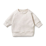 Wilson & Frenchy- Oatmeal Organic Quilted Sweat