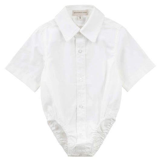 Designer Kidz- S/S Jackson Shirt Romper