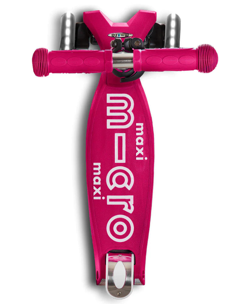 Micro Scooter- Pink Maxi Micro Deluxe LED Scooter