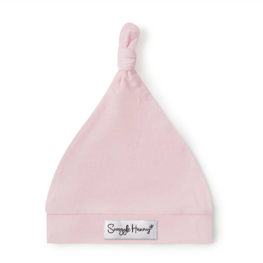 Snuggle Hunny Kids- Baby Pink Knotted Beanie