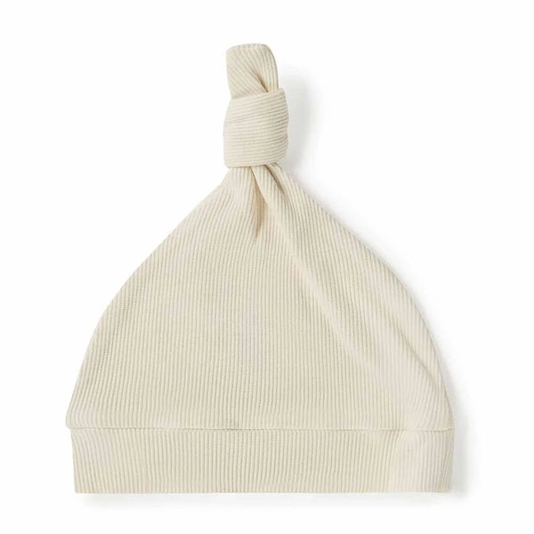 Snuggle Hunny Kids- Halo Ribbed Knotted Beanie