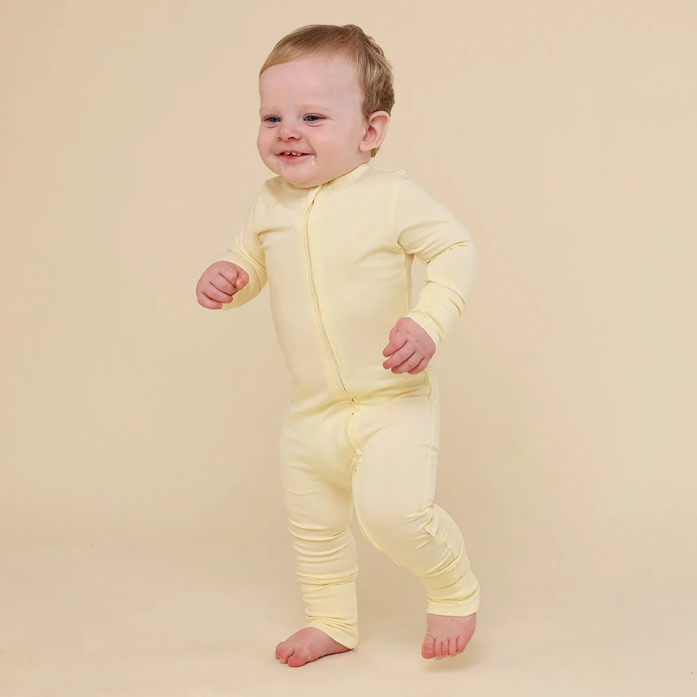 Snuggle Hunny Kids - Snugglesuit- Lemon Sorbet
