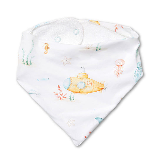 Snuggle Hunny - Little Subs Organic Dribble Bib